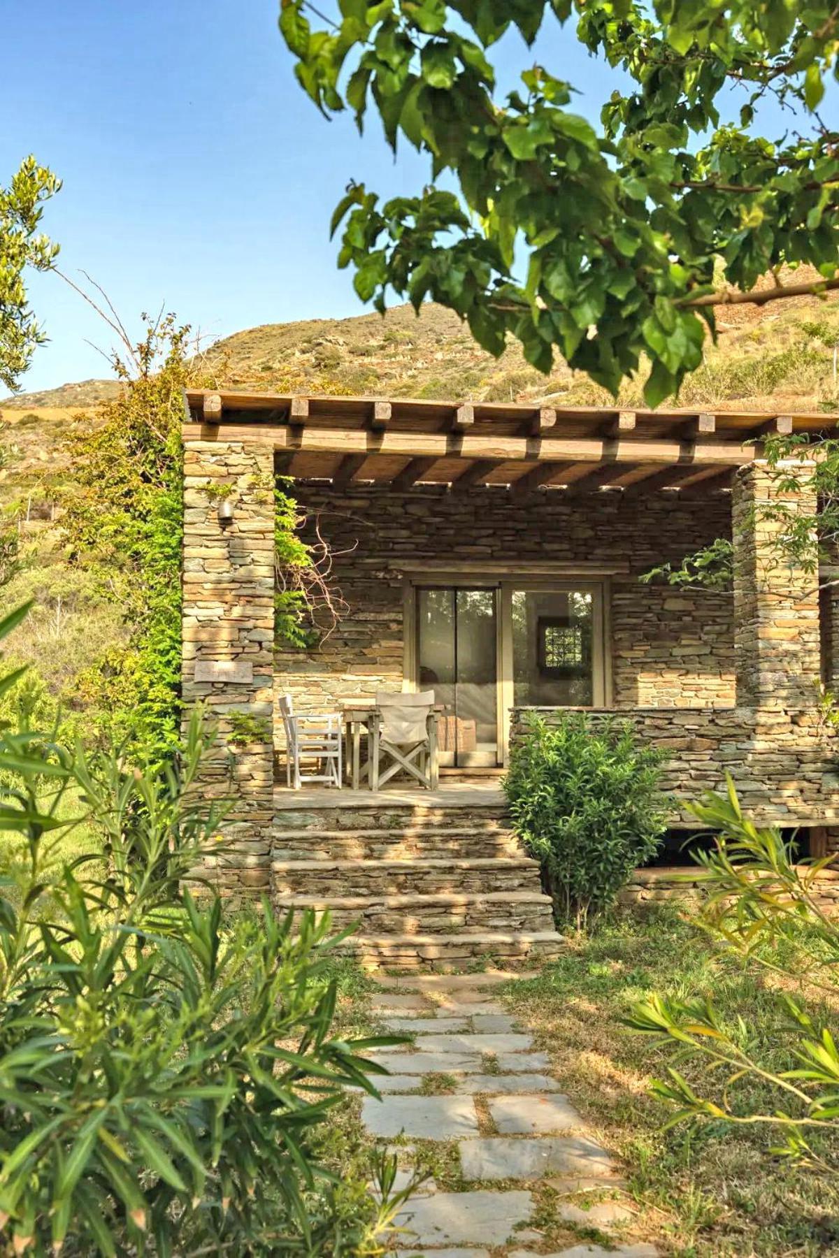 Onar Andros Guest House Achla Ngoại thất bức ảnh
