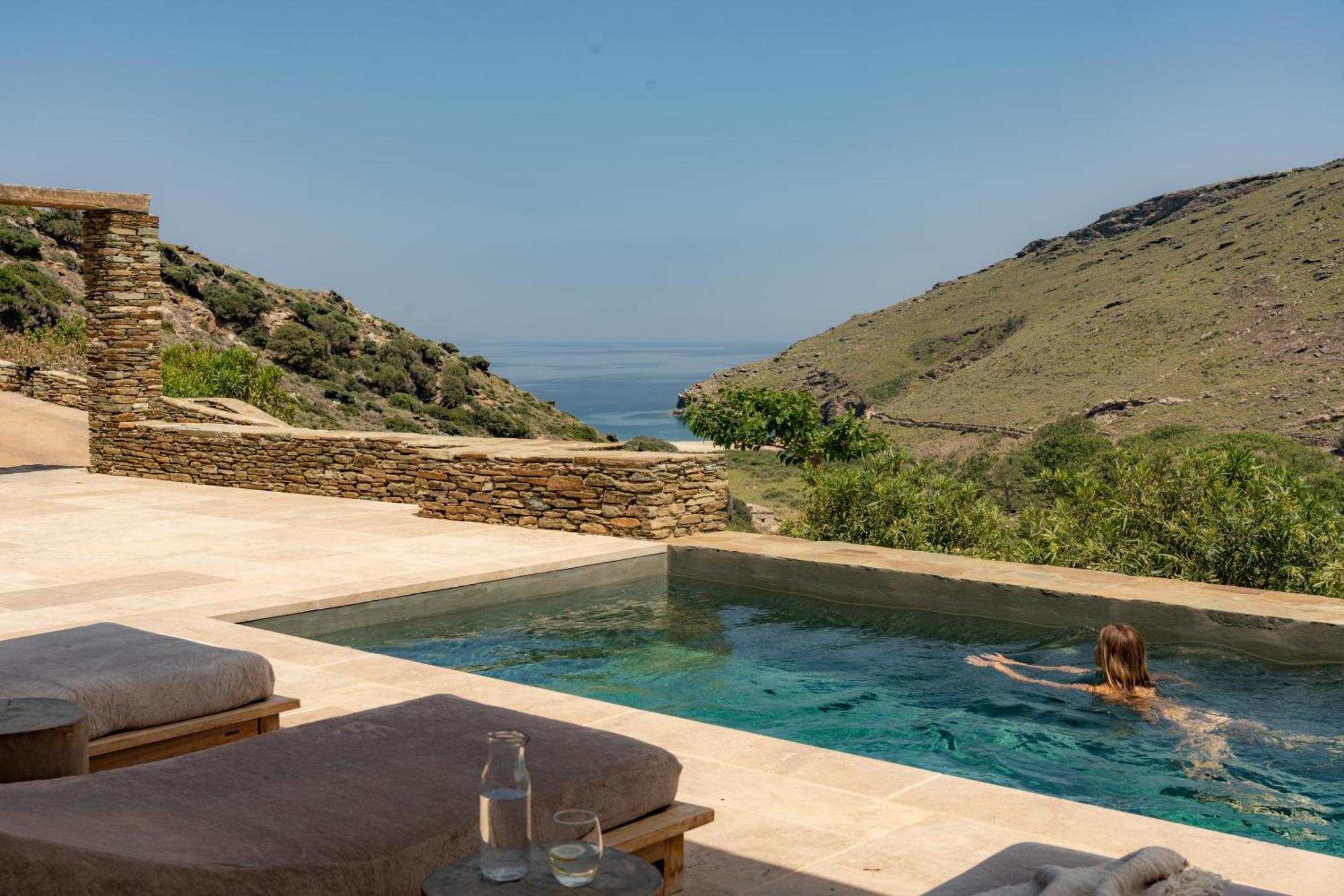 Onar Andros Guest House Achla Ngoại thất bức ảnh