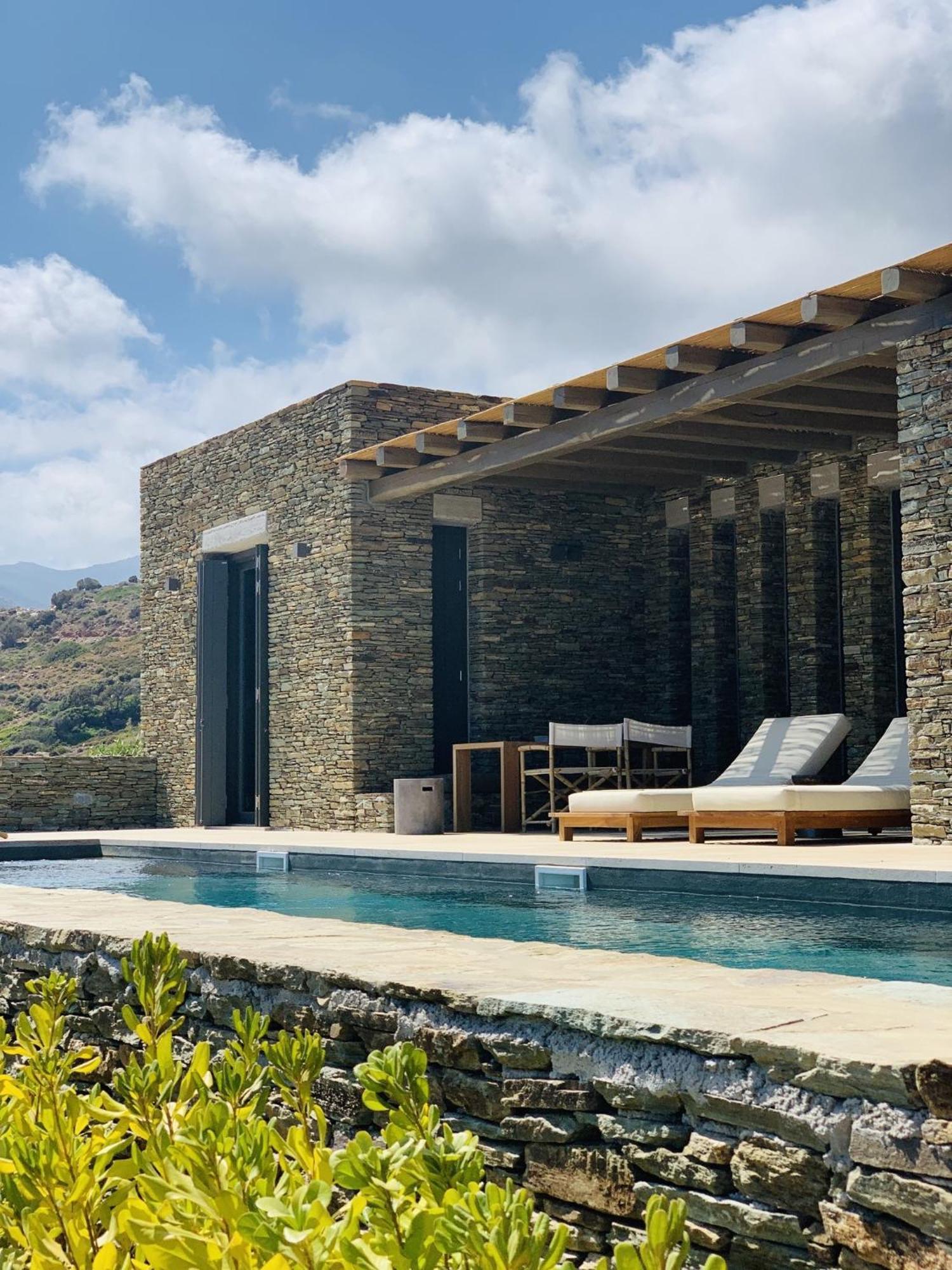 Onar Andros Guest House Achla Ngoại thất bức ảnh