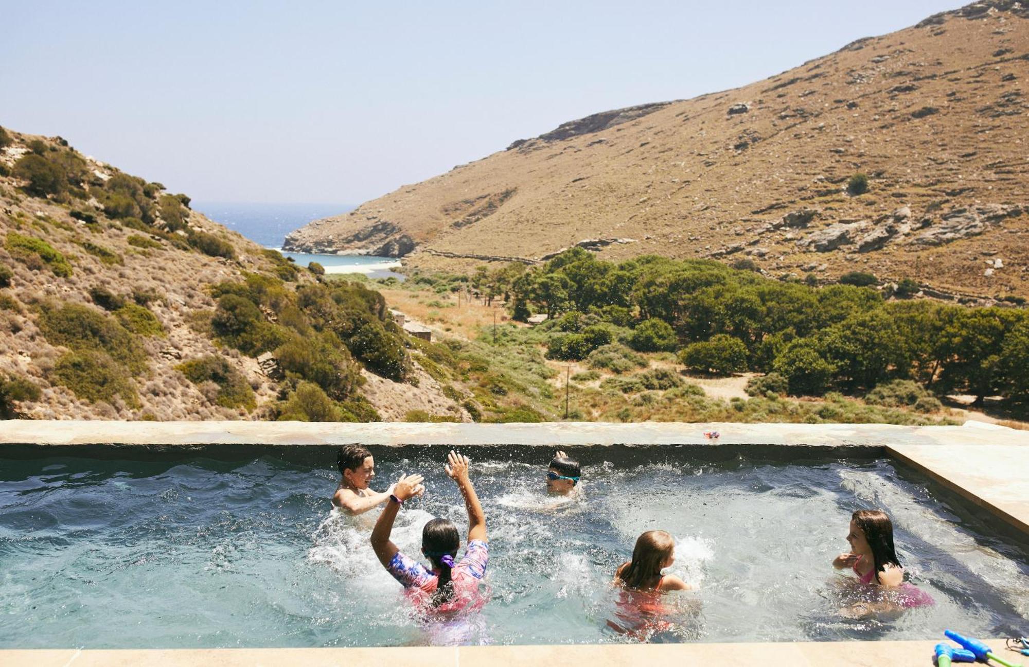 Onar Andros Guest House Achla Ngoại thất bức ảnh